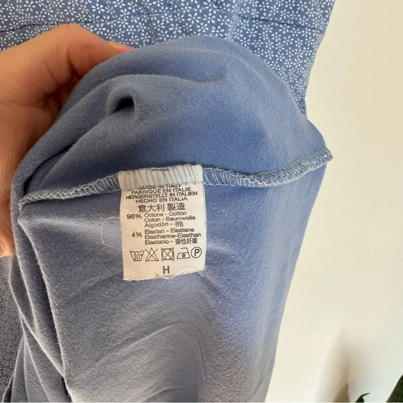 Brandy Melville Amara Light Blue Floral Dress - Picture 9 of 9